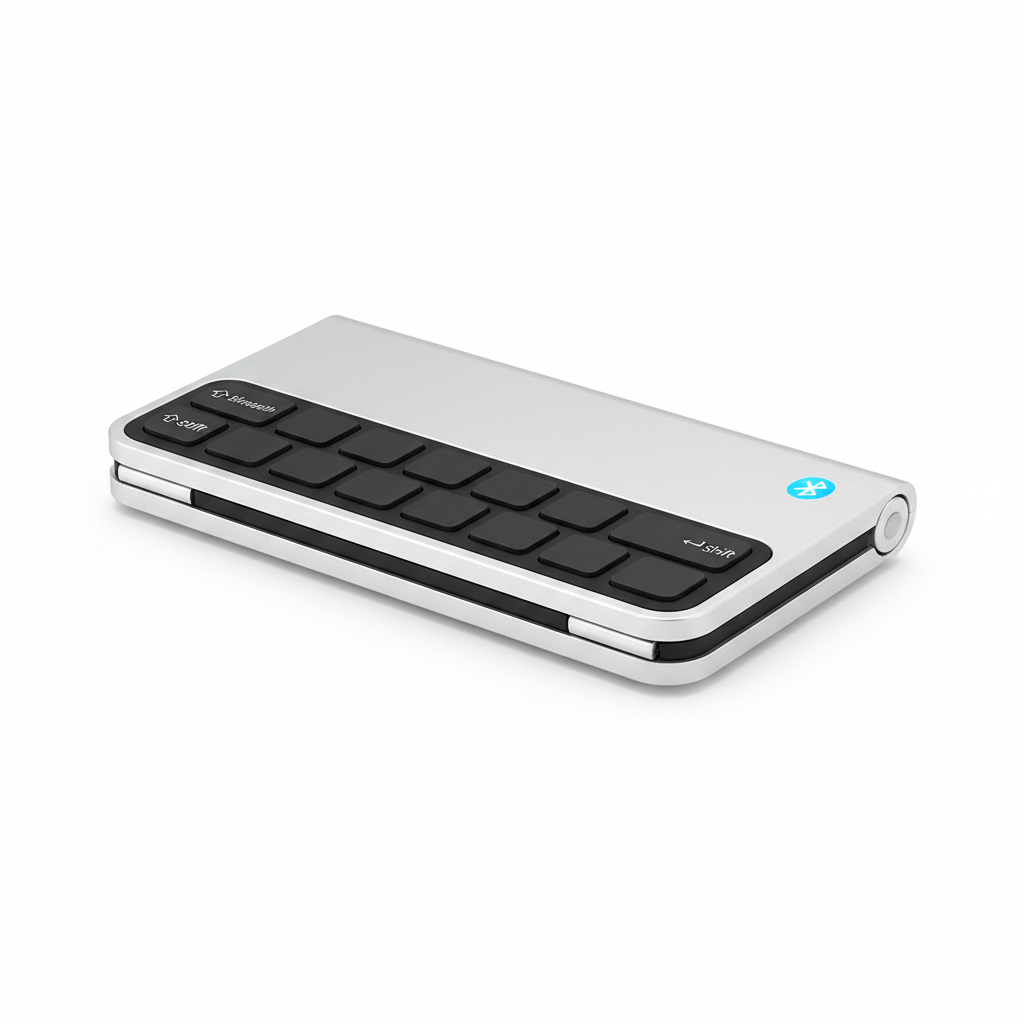 Mini clavier Bluetooth pliable