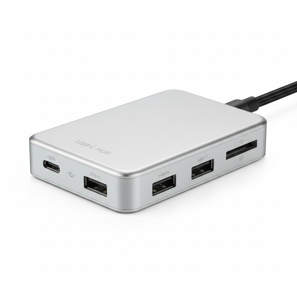 Hub USB-C 6-en-1