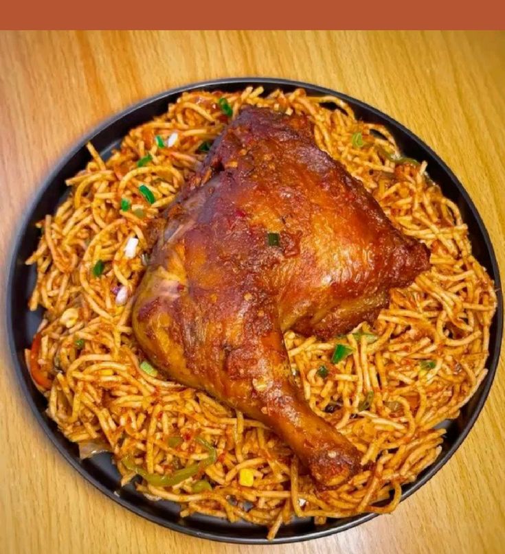 spaghetti poulet
